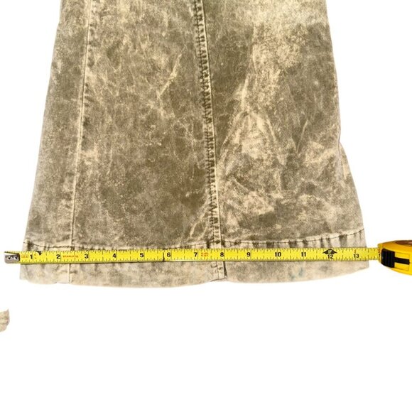 NWT Free People Fast Lane Low Rise Flare Pants in Crushed Rosemary - Picture 5 of 8